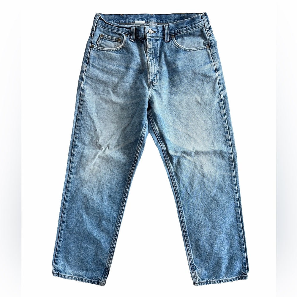 Carhartt Men's Light Blue Relaxed Jeans - Picture 1 of 4